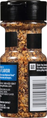 McCormick Grill Mates Smoky Montreal Steak Seasoning, 3.4 oz (Pack of 6)
