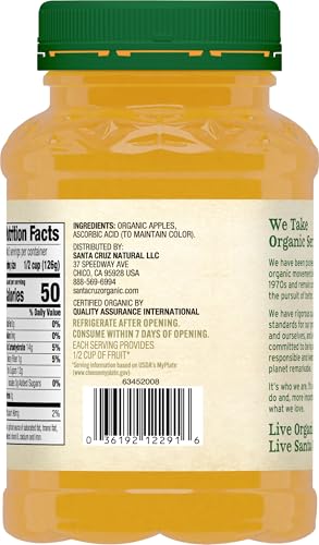 Santa Cruz Organic Apple Sauce, 23 Ounce