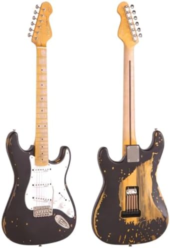 Vintage Guitars Icon V6 Electric Guitar - Black