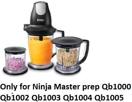 Ninja Master Prep Pro 6 Blade Cutting Chopper for 48oz Pitcher. Fits Qb1000 Qb1002 Qb1003 Qb1004 Qb1005