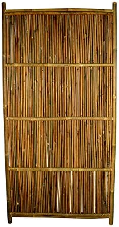 Bamboo Fence Panel, Horizontal Style