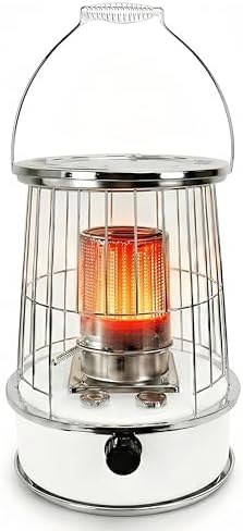 fosa Portable Kerosene Heater, 12000BTU Non Electric Heaters for Indoor Use, 6L Capacity With Tipping Protection