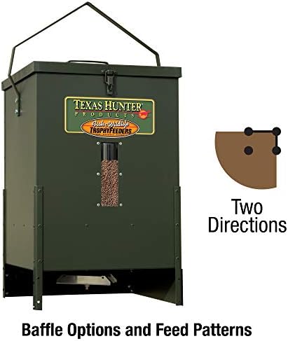 Texas Hunter 100lb. Capacity Hanging Wildlife Feeder - Model HF100W