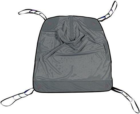 Patient Aid Full Body Mesh Patient Lift Sling for Safe Transfers | 110-200 lb Capacity | Breathable Mesh Fabric | Full Body Support | Hoyer Safe Lifting for Elderly & Bariatric