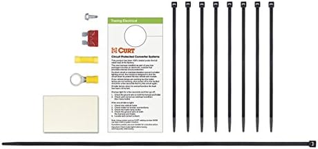 CURT Class 3 Trailer Hitch with Custom Wiring Harness Compatible with 2015-2018 Ford Edge Titanium & Sport | 2" Receiver | 4-Way Flat Output | 13234