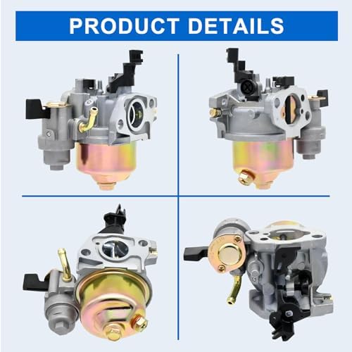 FitBest GX160 Carburetor for Honda GX120 GX200 5.5HP 6.5HP Engines – Harbor Freight Predator 212cc 224cc Replacement – Ideal for Go Karts, Pressure Washers, Water Pumps