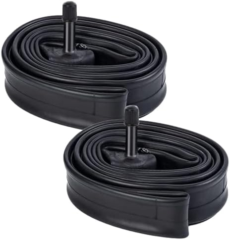 2-Pcs 27" Bike Tubes 27x1 1/4-1 3/8 AV32MM Schrader Valve (32/37-630) 27" Bicycle Tubes Compatible with 27x1 ¼ 27 x 1.25 27 x 1-1/4 27x1-1 3/8 Bike