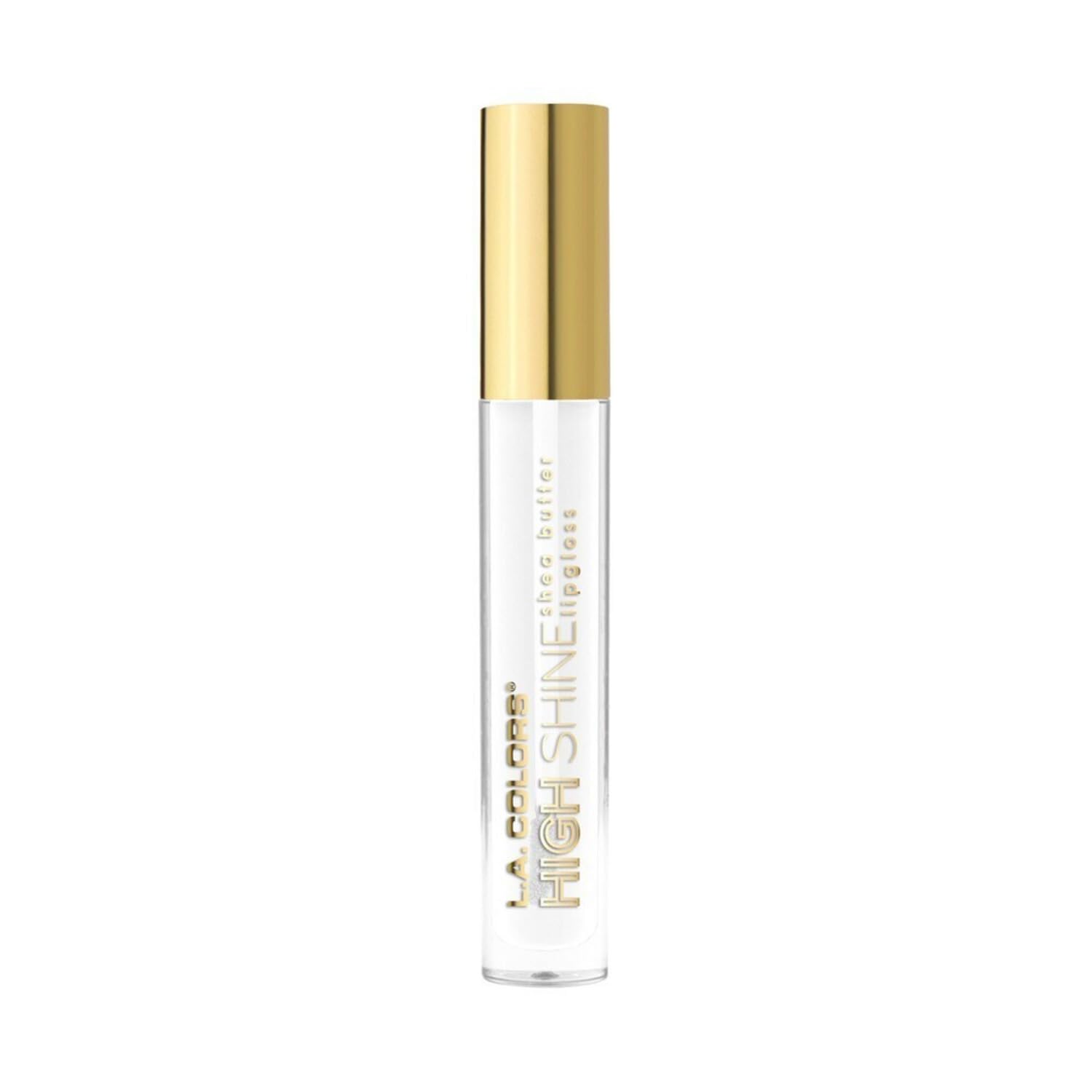 L.A. COLORS High Shine Shea Butter Lip Gloss, Baby Cakes, 0.14 Oz