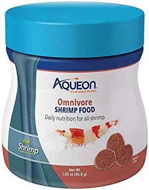 Aqueon Omnivore Shrimp Disc Food Fish Food 1.65 Ounces