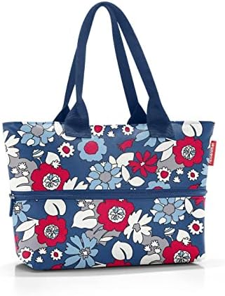 reisenthel shopper e1 - Large capacity and expandable bag made of water repellent and recycled polyester fabric