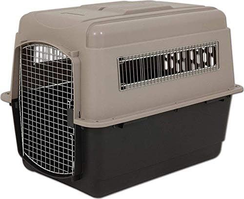 Petmate Ultra Vari Dog Kennel for Medium to Large Dogs (Durable, Heavy Duty Dog Travel Crate, Made with Recycled Materials, 40 in. Long) 70 to 90 lbs