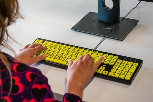 Clevy Large Print Computer Keyboard