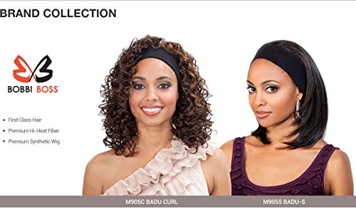 BOBBI BOSS Synthetic Full Wig - M905-S BADU-S (1B)