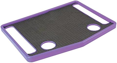 Support Plus Walker Tray Table - Mobility Table for Walker with Non-Slip Mat, Accessories, and Cup Holder (21"x16") - Gray