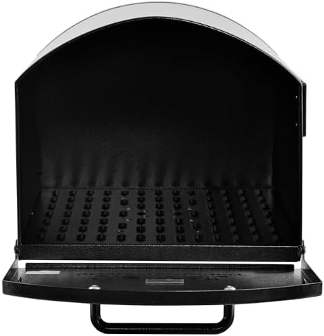 Mail Boss Orca Extra Large Galvanized Steel Post Mount Mailbox, Non-Locking