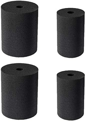 Weewooday 4 Pieces Cup Turner Foam Tumbler Turner Foam Inserts for 3/4 Inch PVC Pipe Tumbler Spinner Sponge Crafting for 10 oz to 40 Accessories