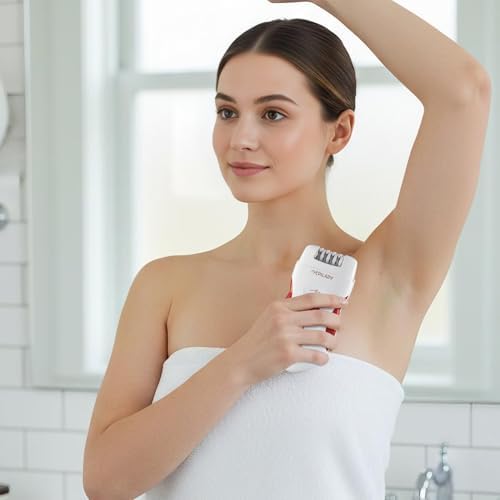 Epilady Legend 4 | Cordless Epilator Hair Removal Device for Women, 2 Speed Bikini Trimmer, Electric Shaver for Women