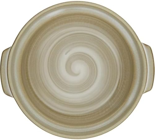 Banko Ware 52013 Ginpo Hanamishima Earthenware Pot (Deep Pot), No. 9, For 4-5 People