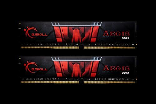 G.SKILL AEGIS Series DDR4 RAM (XMP) 16GB (2x8GB) 3000MT/s CL16-18-18-38 1.35V Intel AMD Desktop Computer Memory U-DIMM (F4-3000C16D-16GISB)