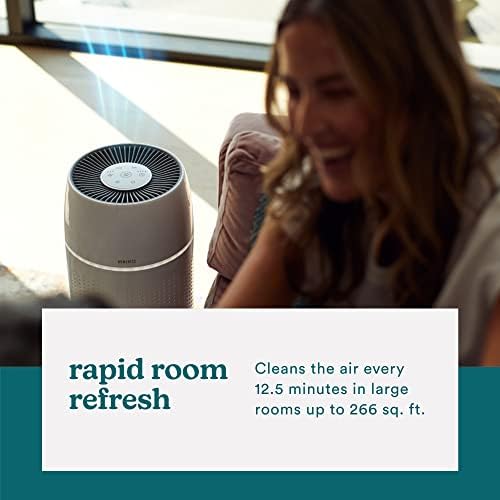 Homedics 5-in-1 PetPlus UV-C Air Purifier, HEPA Filter for 266 Sq Ft Room