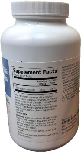 Ferrous Sulfate Enteric-Coated 325 mg 1000 Tablets