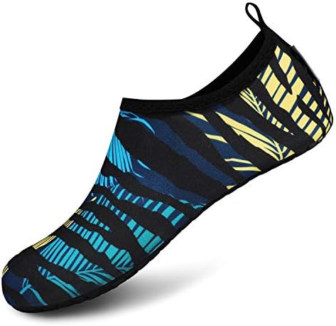 VIFUUR Water Shoes for Men Women Barefoot Quick Dry Aqua Socks Slip On | Lightweight, Breathable Upper, Flexible Sole, Drainage Design, Easy Slip-On Fit for Water Activities