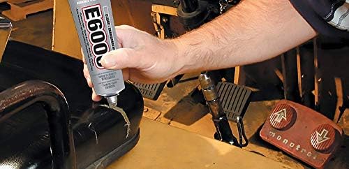 E6000 220011 12 Pack 3.7 oz. High Viscosity Multi-Purpose Adhesive, Clear