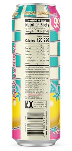 AriZona Mucho Mango Fruit Juice Drink - 22 Fl Oz Big Can