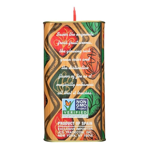 ZOE Extra Virgin Olive Oil 3L (101.4 fl oz) | Freshly Harvested, First Cold-Pressed | High Polyphenol, Hand-Selected Olives from Spain | Fruity Flavor, Rich Aroma | BPA-Free Tin
