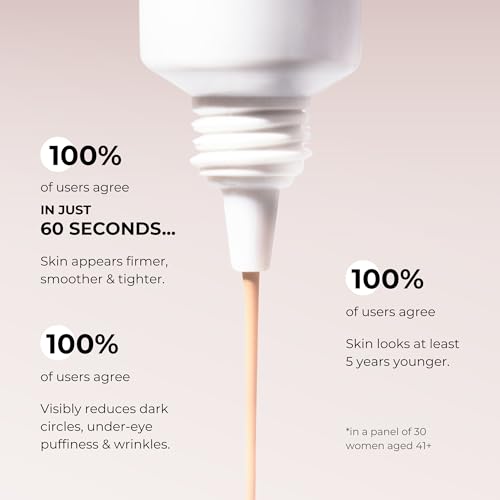 WUNDER2 Wunderlift Instant Eye Tightening Serum, Temporary Firming & Lifting Treatment in 60 Seconds, Reduces Under-Eye Bags, Dark Circles, Puffiness