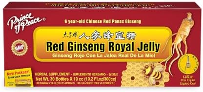 Prince of Peace Red Ginseng Royal Jelly, 30 Count