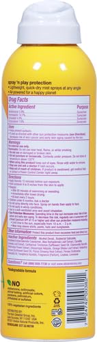 Alba Botanica Sport Sunscreen Spray for Face and Body, SPF 50, 5 fl oz Bottle