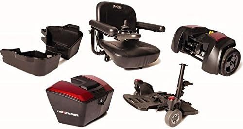 GO CHAIR Mobility Scooter - Ruby Red, 18x17