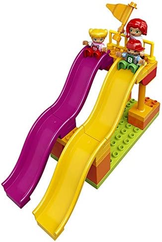 LEGO DUPLO Town Big Fair 10840 Role Play and Learning Building Blocks Set for Toddlers Including a Ferris Wheel, Carousel