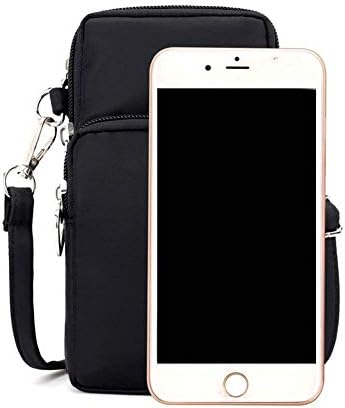 MINTEGRA Crossbody Phone Purse Nylon Shoulder Pouch Walking Wallet Wristlet Sport Armband