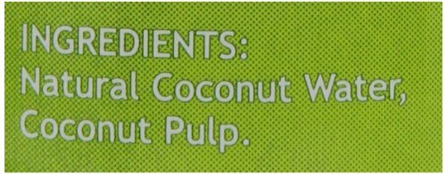 Taste Nirvana Real Coconut Water With Pulp, 16.2-oz, Pack of 24