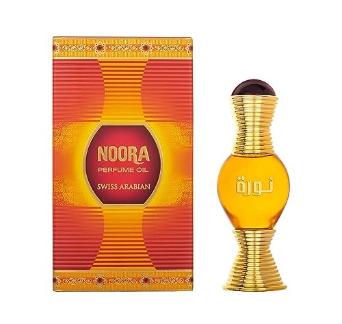 Swiss Arabian Noora Onyx - Luxury Products From Dubai - Long Lasting And Addictive Personal Perfume Oil Fragrance - Seductive Signature Aroma - The Luxurious Scent Of Arabia - 0.4 Oz