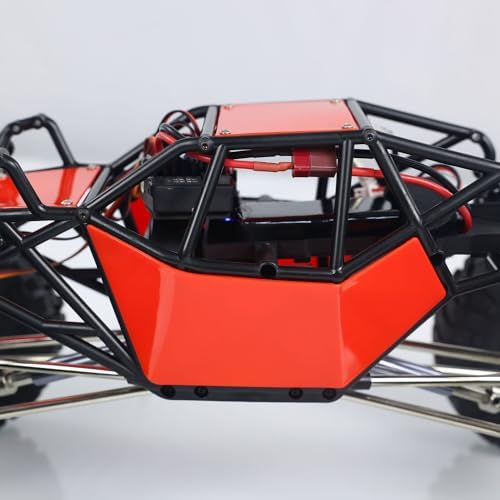 RTR RC 1/10 8504R Off-Road Car 4 * 4 Remote Control Rock Crawler Electric Truck Top Speed 35 km/h 15KG Servo Metal Shock Absorber 2500mAh Lipo Hobby