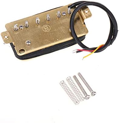 Wilkinson Vintage Tone Alnico 5 Overwound Open Style Humbucker Pickups Set for Electric Guitar, Zebra