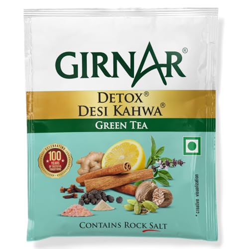 Girnar Detox Green Tea, (36 Teabags)