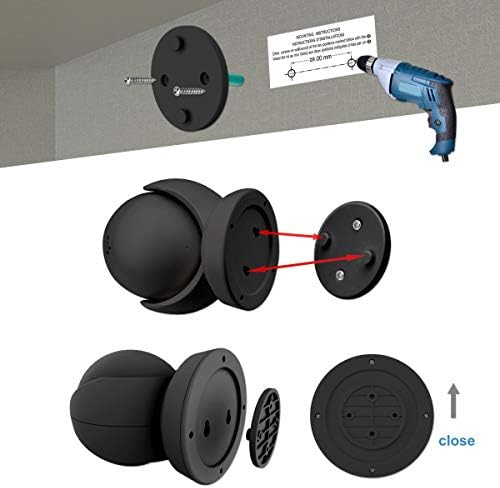 HONWELL Battery Operated Motion Sensor Light Outdoor Wireless Spotlight Waterproof Motion Detector Security Flood Light