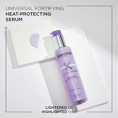 KERASTASE Blond Absolu Cicaplasme Serum - Hydrating Leave In Serum For Color Treated Hair, Heat Protects Up To 450°F