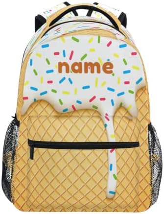 Blueangle Ice Cream Backpack for Girls, Cute School Laptop Backpack