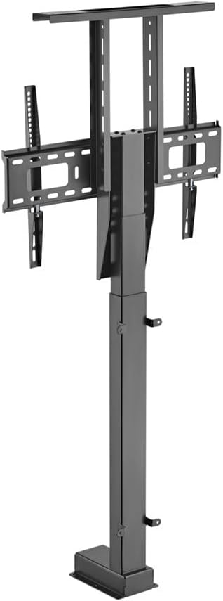 Monoprice Motorized TV Lift Stand for TVs Between 37in to 65in, Max Weight 110 Lbs, VESA Capability Up to 600x400, Includes RF Remote Control