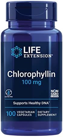 Life Extension Chlorophyllin, antioxidant & DNA Health Support, Gluten-Free, Non-GMO, Vegetarian