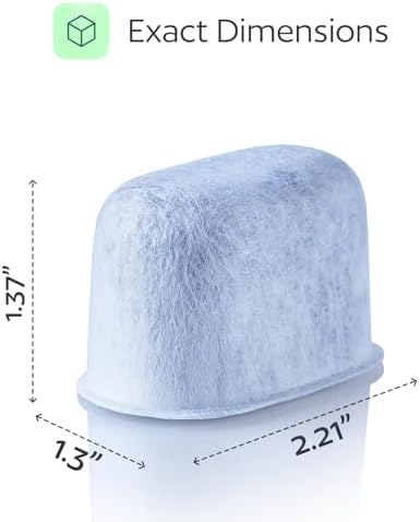 Keurig Filter Replacement - 6 Water Filters for Keurig K-Mini, K-Supreme, K-Slim, K-Express, K-Classic, K-Duo, K-Duo Hot & Iced, K-Elite, K-Select, K-Cafe, K-Compact, 2.0 and 1.0 Brewers