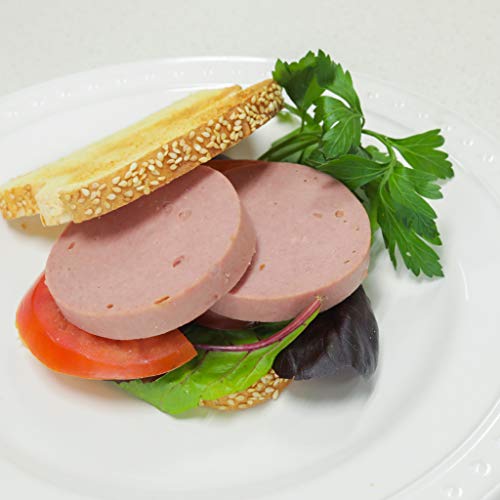 Ziyad Halal Luncheon Loaf Meat 12 oz - Premium Beef Canned Food for Quick Meals - Perfect for Sandwiches, Pasta, Rice - Convenient Halal Pantry Staple