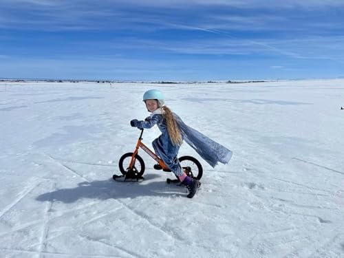 Strider 14x Snow Skis Set, Convert Balance Bike to Sled, for Ages 3–6 Years | Converts Strider Balance Bike into Sled, Snow Skis for Kids Ages 3–6