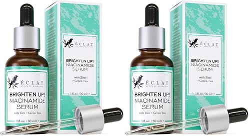 Eclat Skincare Vitamin C Serum - Skin Care for Dark Spots, Vitamin C Serum for Face with Hyaluronic Acid, Ferulic Acid, & Vit E - Anti Aging and Skin Brightening Vit C Formula for Face Care 1 Fl Oz