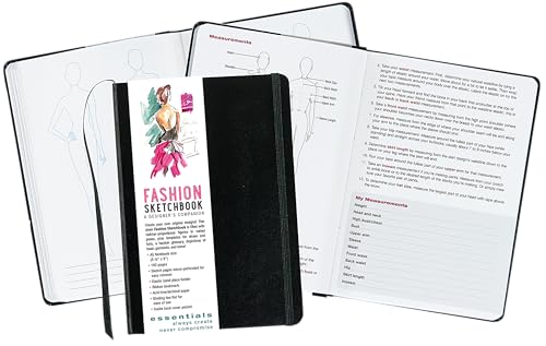 Essentials Fashion Sketchbook (366 Figure Templates to create your own designs!) Fashion Sketchpad